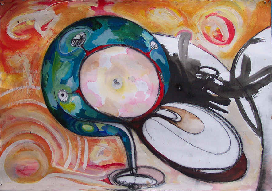 Isha Black 2016 Pixelated Goddess -Bhumi Garbha