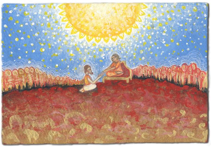 Isha Black 2000 Giving myself with all the universe around